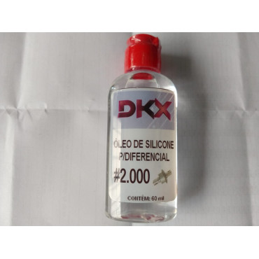 ÓLEO DE SILICONE DENSIDADE 2.000 60ml PARA DIFERENCIAL DKX PER2000